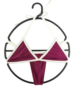 Conjunto com Top Fixo em Lycra