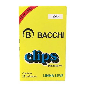CLIPS N8 C/25 BACCHI