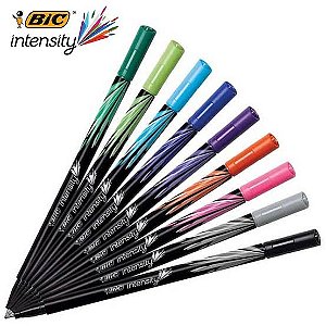 CANETA INTENSITY FINE 0.4 CORES FRIAS BIC