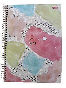 CADERNO 1 MATERIA C/ 80 FOLHAS LA CREME JANDAIA
