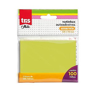 BLOCO ADESIVO 102X76 COM 100 TRIS