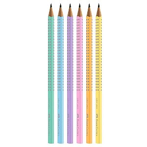 LAPIS HB GRIP 2001 PASTEL FABER CASTELL