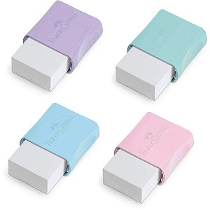 BORRACHA MAX BRANCA CAPA TOM PASTEL FABER CASTEL