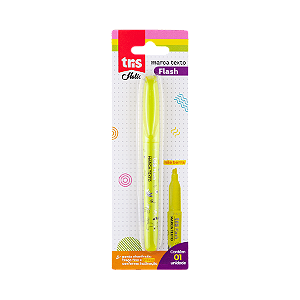 CANETA MARCA TEXTO FLASH TRIS