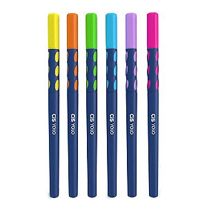 CANETA MARCA TEXTO NEON YOLO CIS