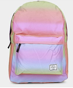 MOCHILA CANVOY LARANJA+ROSA YINS