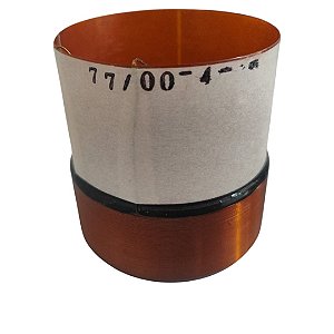 Bobina 77/00 Para Reparo De Alto Falante 8x3 Reforçada 4 Ohms
