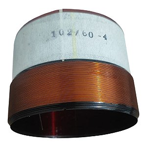 Bobina Reparo D Alto Falante 102/60 4ohms 441 80x30 Target Bass 18"