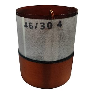 Bobina 46/30p/ Alto Falante Upgrade 4 Ohms 60x30