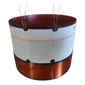 Bobina 99/00 Bifilar P/ Reparo Alto Falante 15" Target Bass Double Magnet 4k