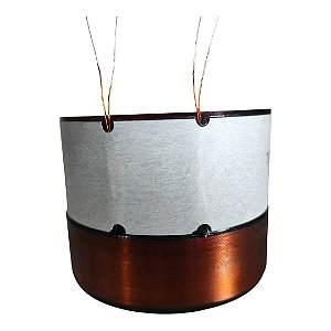 Bobina 102/60 8 Ohms Bifilar Para Reparo De Alto Falante 8x3