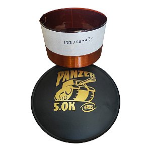 Bobina E Protetor Alto Falante 133/50 Compatível Panzer 5.0k