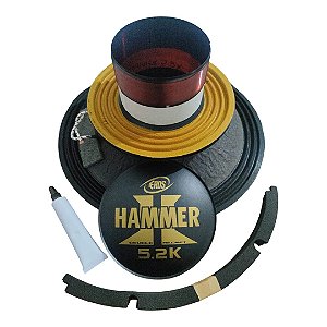 Kit Reparo Alto Falante Compatível Hammer 5.2k 12 Polegadas