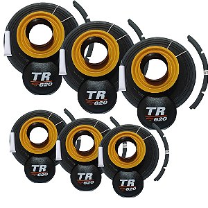 Kit Som Automotivo - 6 Reparos Tr620 Montado 12 Polegadas