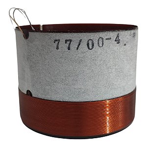 Bobina Para Reparo de Alto Falante 77mm Fio De Cobre