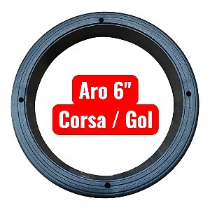 Aro Adaptador De Alto Falante Gol / Corsa 6 Polegadas