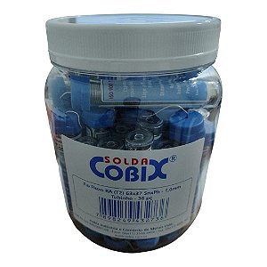 Tubo Solda Estanho 1mm Cobix Modelo 63x37 Eletrônicos 36un