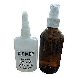 COLA MDF KIT IDEAL PARA REPAROS DE ALTO FALANTE (COMPONENTE A 190ML+B 100G) - Bobinas Paraná
