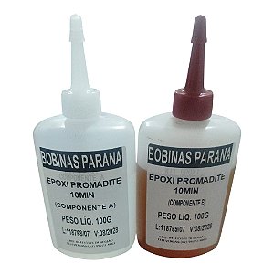 Cola 10 Minutos Promadite Epoxi Componente (A+B) 100g Cada