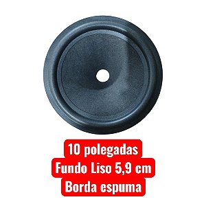 Cone Para Alto Falante 10 Polegadas Borda de Espuma