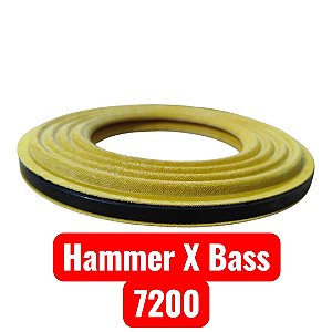 Hammer Xbass 7200 12 Polegadas Kit Cola , Anel + 2 Centragem Dupla 180mm