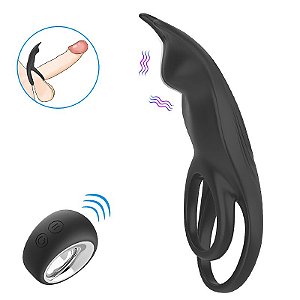 Anel Peniano Duplo com controle Remoto - Hoody B - SI