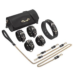 kit  Thierry  Bolsa de Bondage PRETO