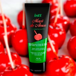 Lubrificante Corporal Com Aroma De Maçã Do Amor 50G