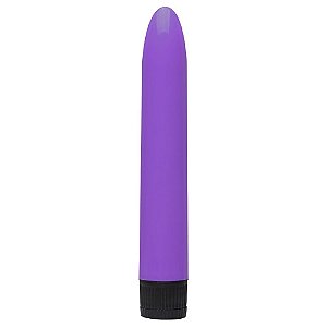Vibrador Clássico Personal de 18 cm Liso LILAS/ROXO