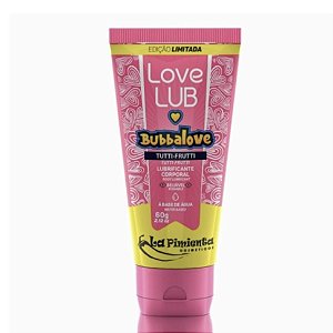 BUBBALOVE TUTTI-FRUTTI - EDIÇÃO LIMITADA LOVE LUB 60g