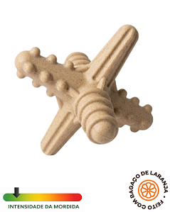 ASTERISCO GRANDE LARANJA - MORDIDA MODERADA