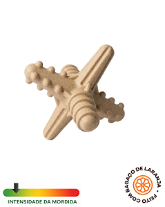 ASTERISCO PEQUENO LARANJA - MORDIDA MODERADA