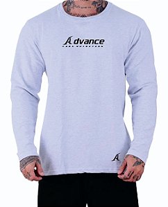 Blusa Moletinho Masculina Premium cor Alvejado Advance Labs