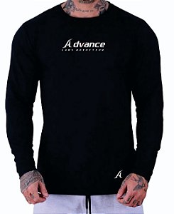 Blusa Moletinho Masculina Premium cor Preto Advance Labs