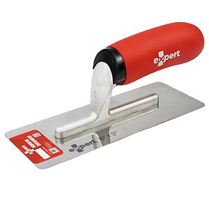 Desempenadeira para Efeitos Decorativos 8"x3" EXPERT - Aço Inox Flexível
