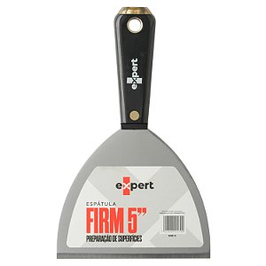 Espátula Firm 5" Preparação de Superfícies EXPERT - Aço Carbono Profissional