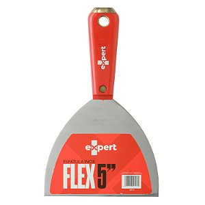 Espátula Inox Flex 5" EXPERT – Lâmina Flexível para Massa e Reparos