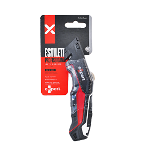 Estilete Profissional Aço SK5 Lâmina de Troca Fácil – Expert