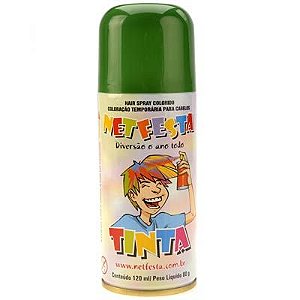 Tinta da Alegria para Cabelos Spray - Verde
