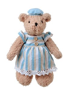 Teddy Urso F Lt Azul 27,5 cm - UNITÁRIO