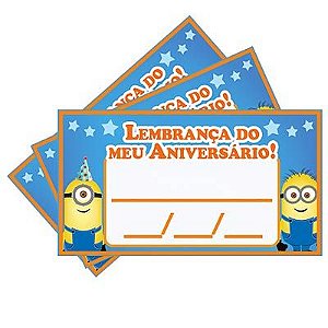Tags SEM Furo Minions - 15 Un