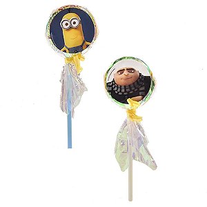 Pacote Pirulito PEQUENO Minions - 10 Un