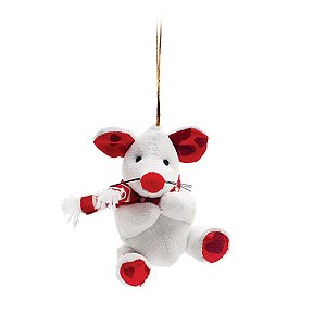 Rato com Cachecol Branco (Patchwork Color)