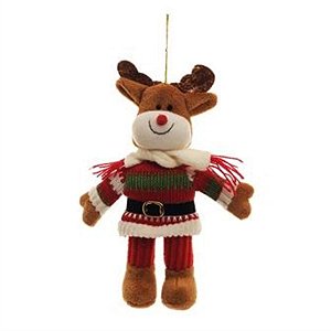 Rena Vermelho e Verde Tamanho P (Fun) - 6 Un