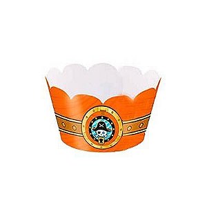 Piratas Forminha para Mini Cupcake - 12 Un