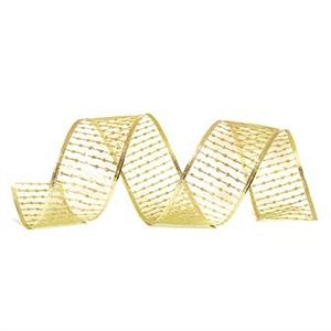 Fita Voal Verde Claro 6,3 cm x 9,14 mts (Fitas Natalinas) - 3 Un