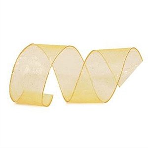Fita Lisa Marfim 6,3 cm x 9,14 mts (Fitas Natalinas) - 3 Un