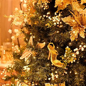 Enfeite Sandalia Ouro (Enfeites) - 3 Un