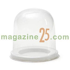Cúpula para Cupcake Branco - 6 Un