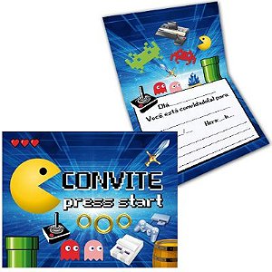 Convite Especial Games - 08 Un